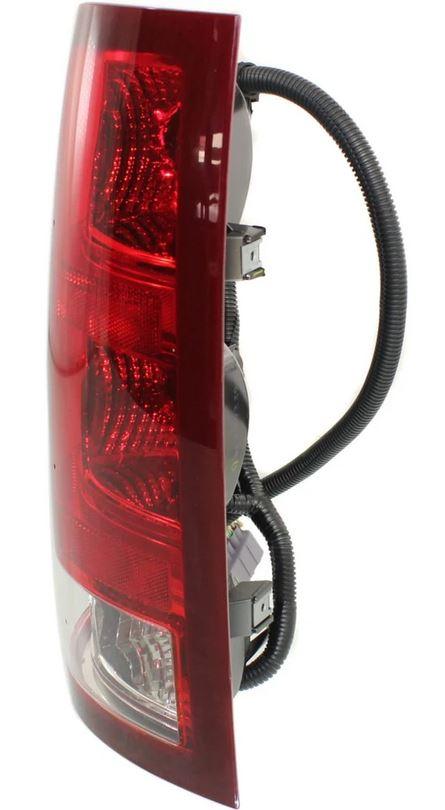 2010-2013 Gmc Sierra Hybrid Tail Lamp Driver Side , GM2800250. Installed view for reference.