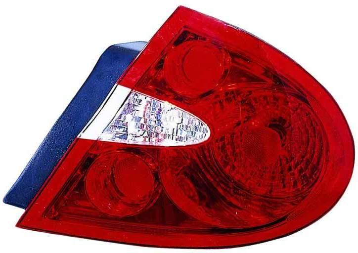 2005-2009 Buick Lacrosse Tail Lamp Passenger Side , GM2801189. Factory-style replacement part.
