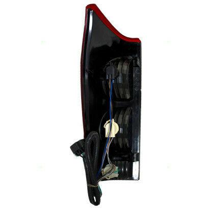 2002 Chevrolet Avalanche Tail Lamp Passenger Side , GM2801194. Side view of the replacement part.