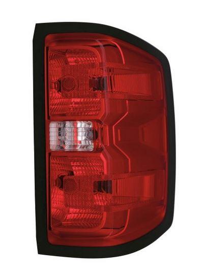 2016-2019 Gmc Sierra 2500 Tail Lamp Passenger Side , GM2801293. Side view of the replacement part.