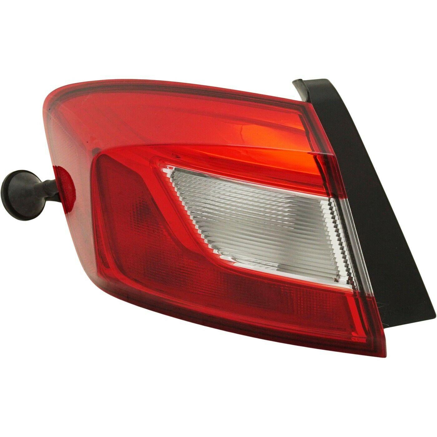 2017-2019 Chevrolet Cruze Sedan Tail Lamp Driver Side Black Housing Without Led , GM2804140. High-quality aftermarket part.