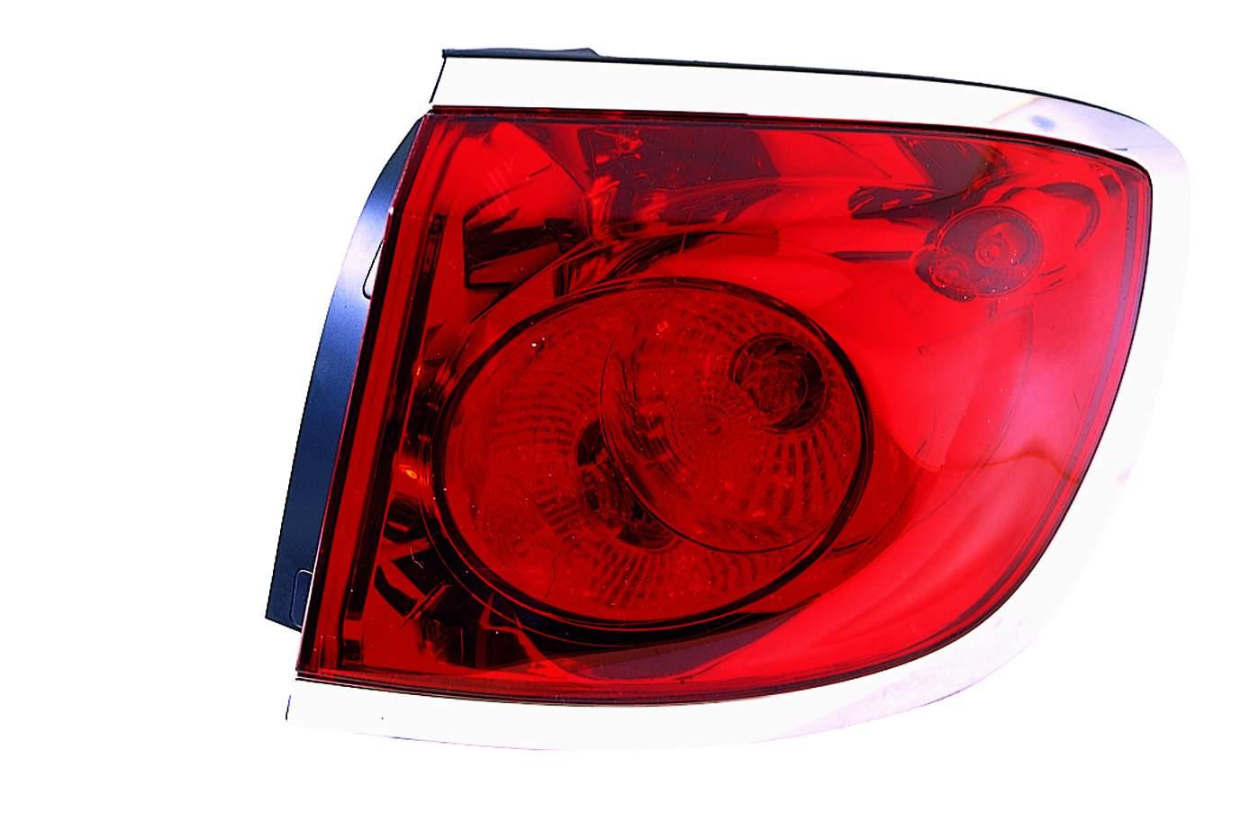 2008-2012 Buick Enclave Tail Lamp Passenger Side , GM2805101. Made with quality materials.