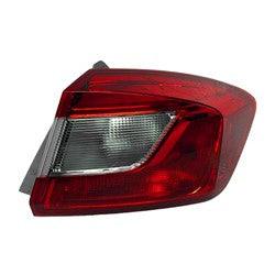 2016-2017 Chevrolet Cruze Sedan Tail Lamp Passenger Side , GM2805124. Professional-grade auto body part.