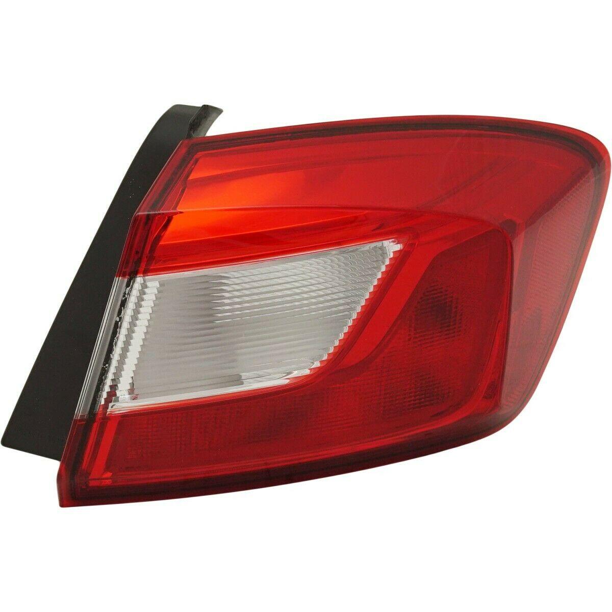 2017-2019 Chevrolet Cruze Sedan Tail Lamp Passenger Side Black Housing Without Led , GM2805140. Lightweight yet durable construction.