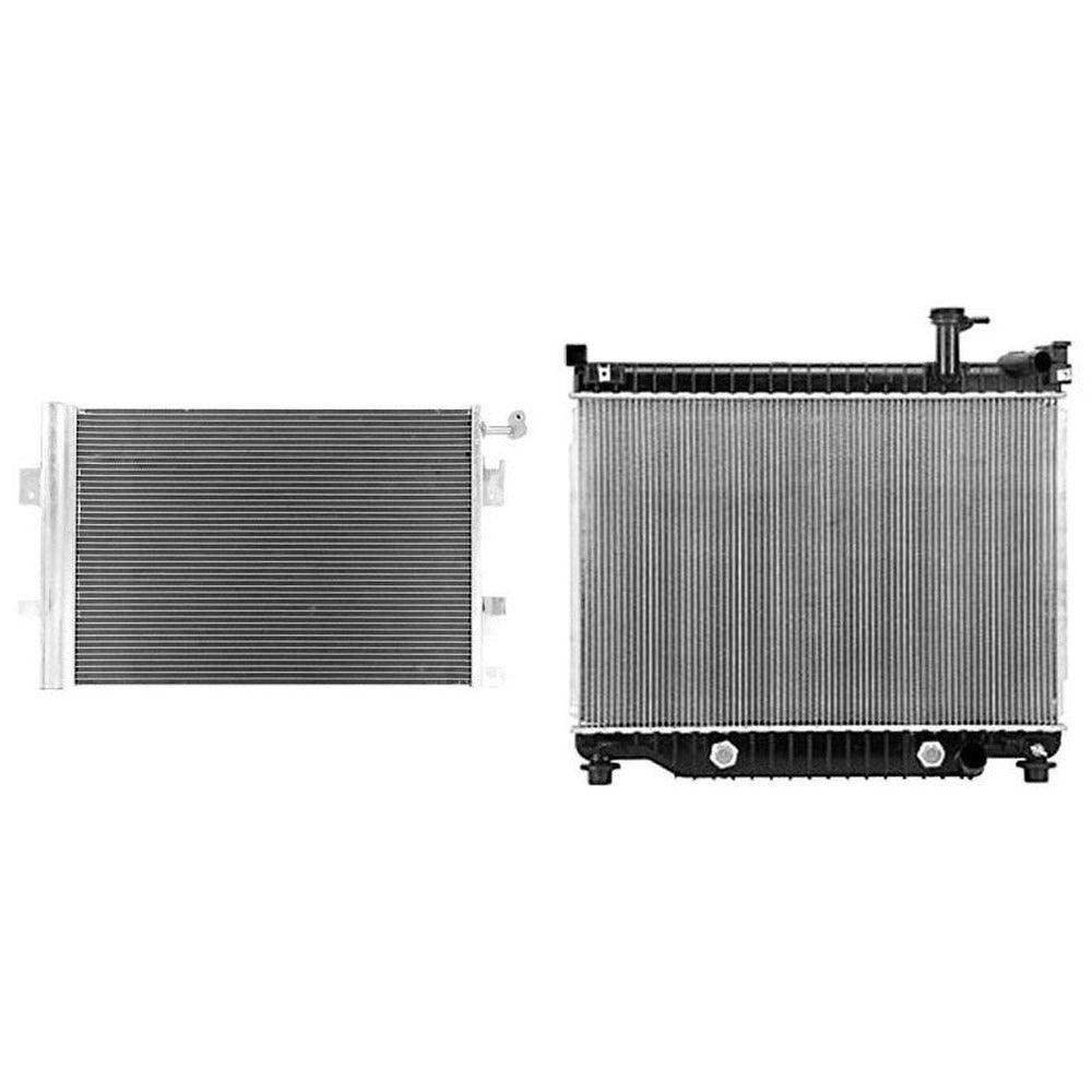 2002-2008 Chevrolet Trailblazer Radiator , GM3010450. Perfect fit and finish.
