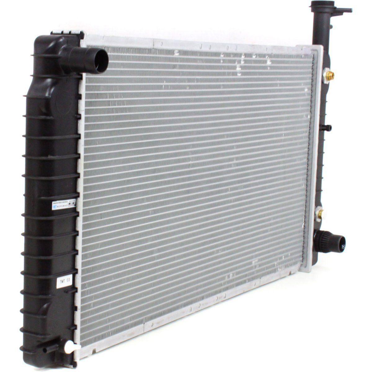2004-2017 Gmc Savana Radiator , GM3010482. Side view of the replacement part.