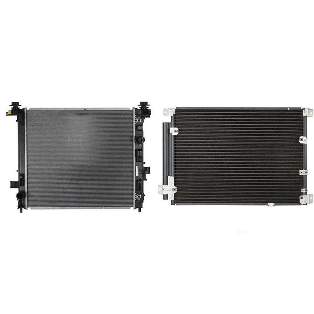 2013-2015 Cadillac ATS Radiator , GM3010557. OEM-quality exterior component.
