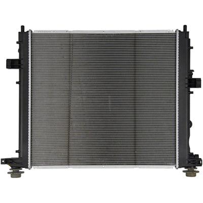2013-2015 Cadillac ATS Radiator , GM3010558. Angle view for visual reference.