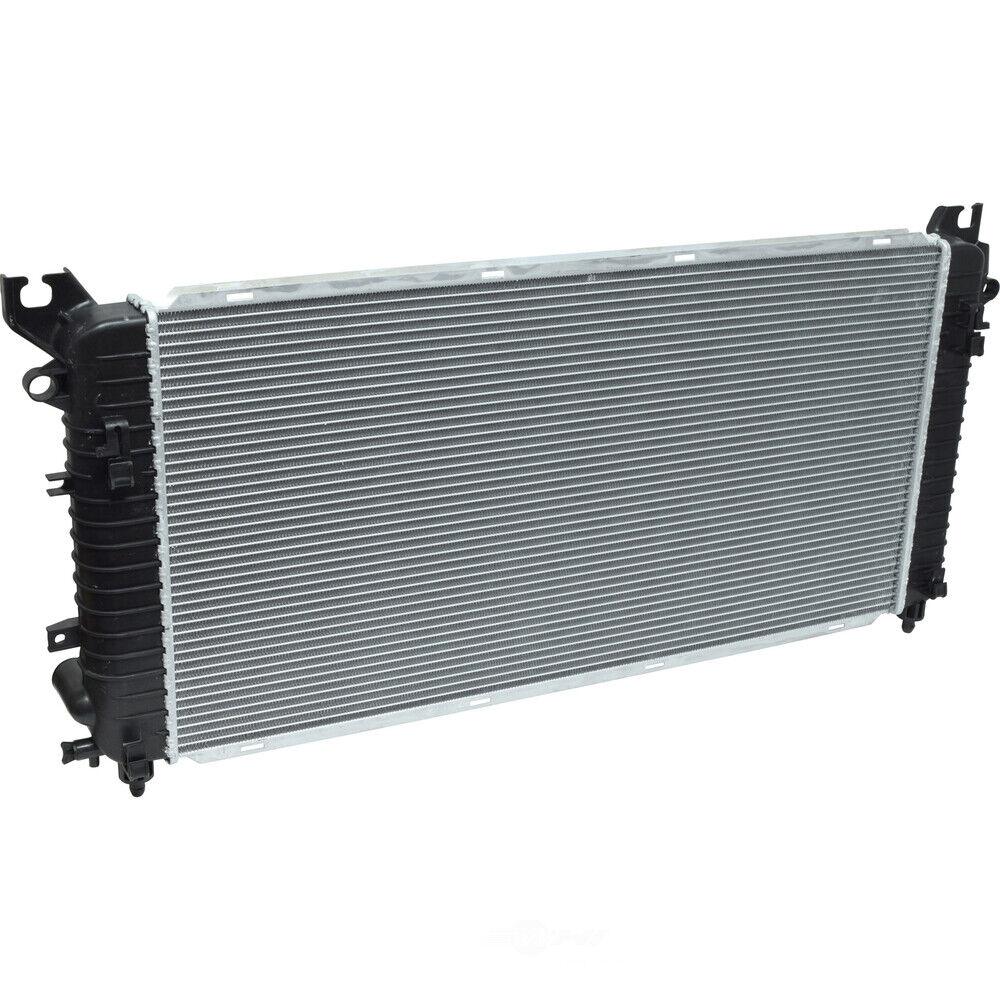 2014-2016 Gmc Sierra 1500 Radiator , GM3010564. Side view of the replacement part.