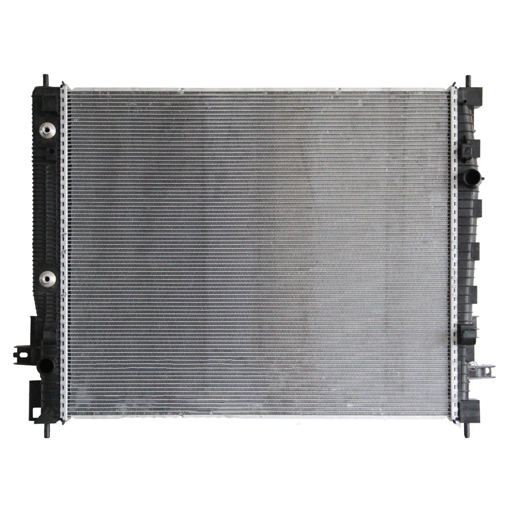 2018-2022 Buick Enclave Radiator , GM3010613. Side view of the replacement part.