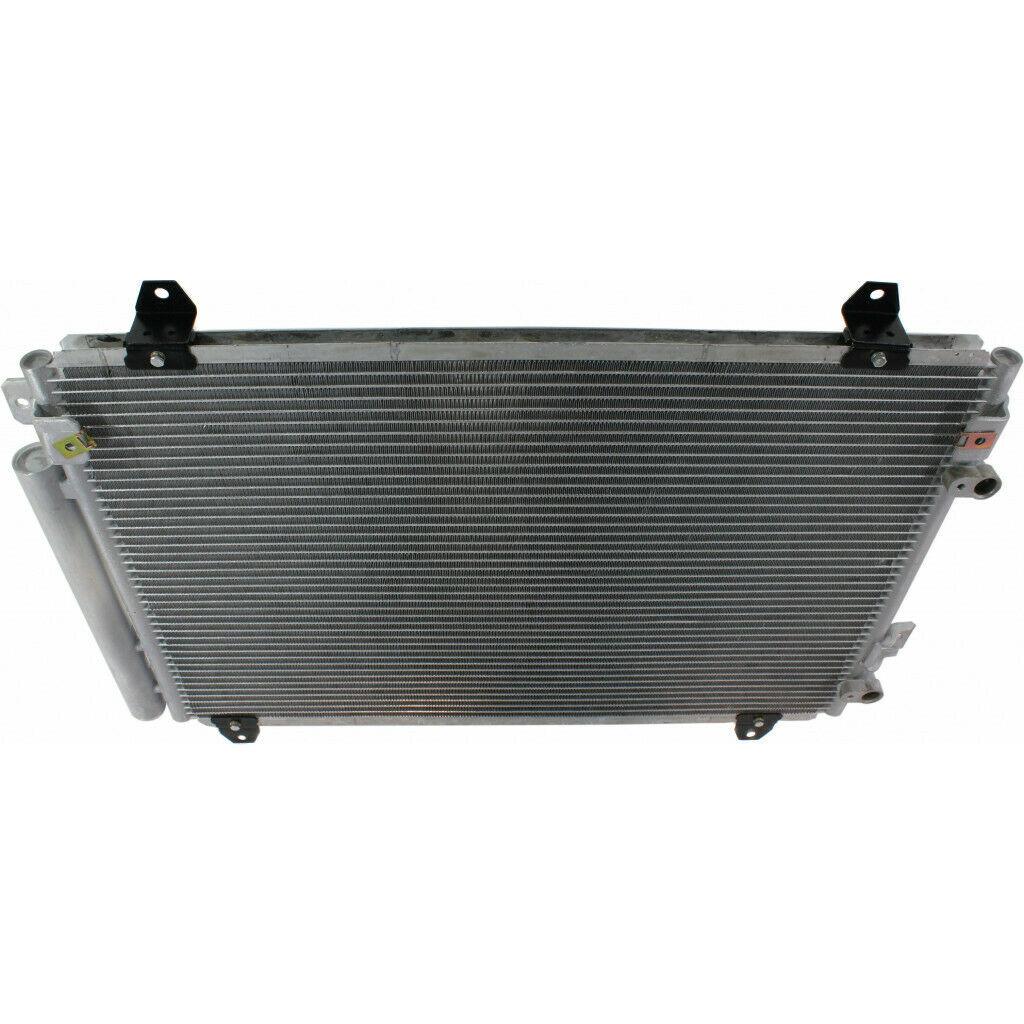 2003-2007 Cadillac CTS Condenser , GM3030242. Side view of the replacement part.