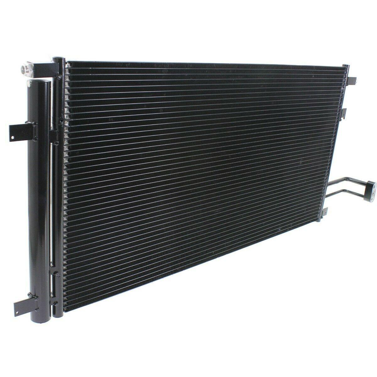 2014-2019 Chevrolet Silverado 1500 Condenser , GM3030306. Angle view for visual reference.