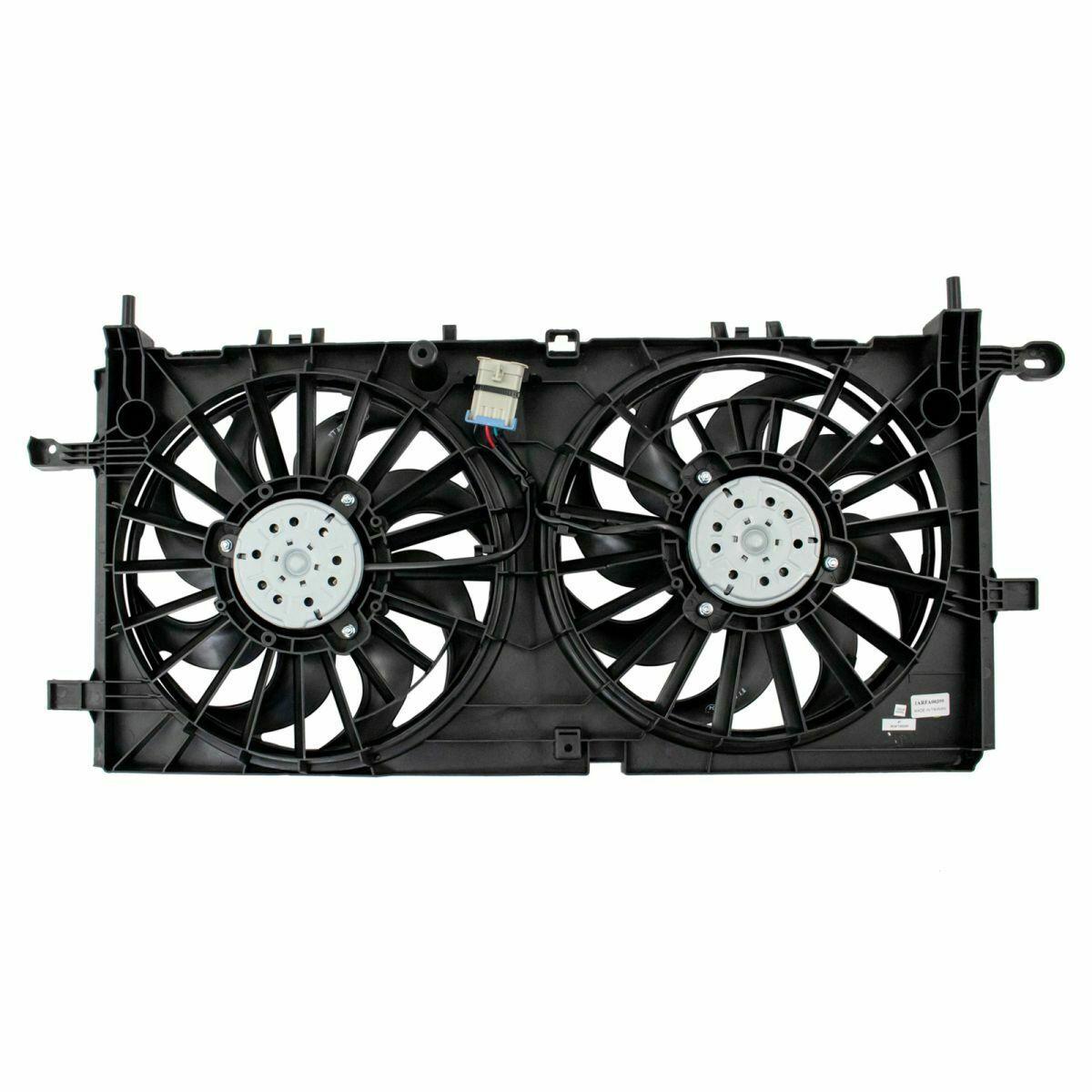 2005-2006 Buick Terraza Cooling Fan Assy 3.5L , GM3115196. Designed for OEM alignment.