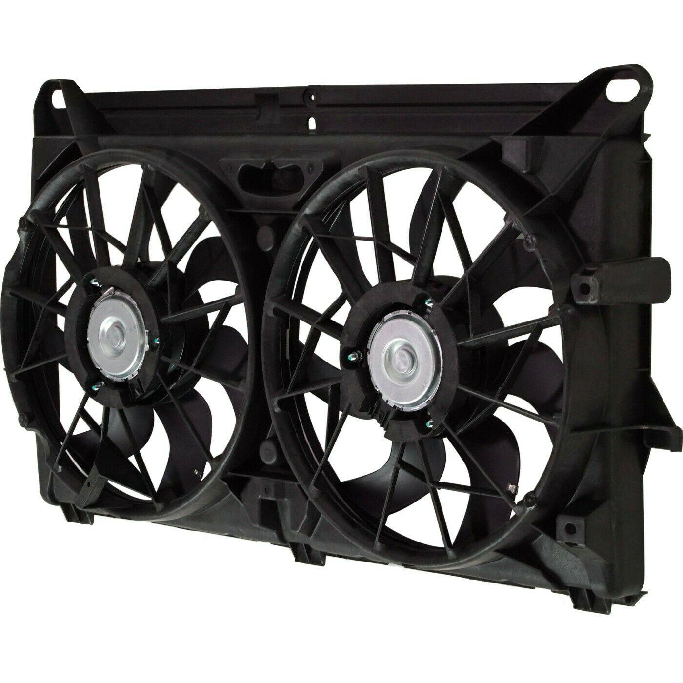 2009-2011 Cadillac Escalade Cooling Fan Assy 4.8L/5.3L , GM3115211. Direct fit for easy installation.