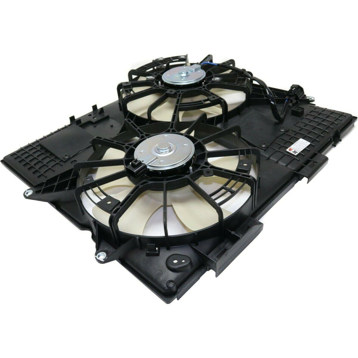 2004-2008 Cadillac SRX Cooling Fan Assy 3.6/4.6L Without Towing , GM3120105. OEM-quality exterior component.