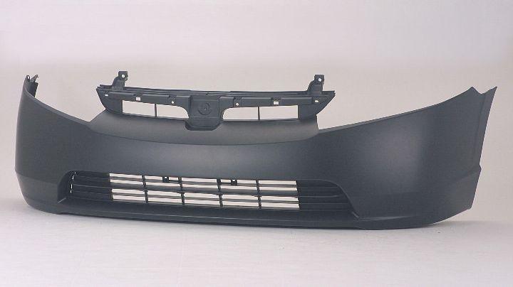 2006-2008 Honda Civic Hybrid Front Bumper Primed , HO1000239. Replacement part ready for install.