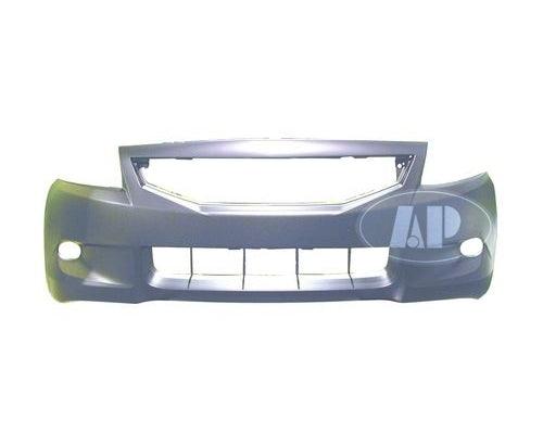 2008-2010 Honda Accord Coupe Front Bumper Primed , HO1000256. OEM-style replacement.