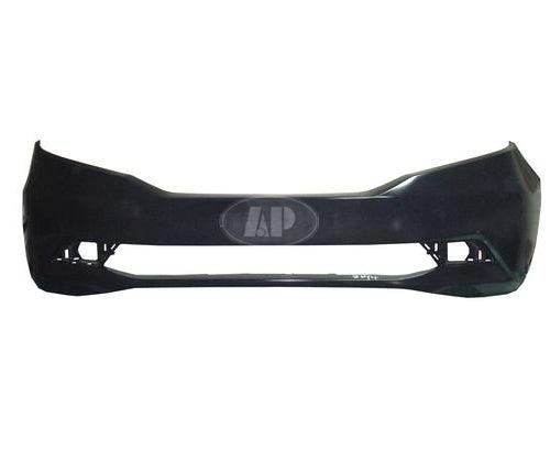 2011-2016 Honda Odyssey Front Bumper Without Sensor Primed , HO1000276. OEM-quality exterior component.