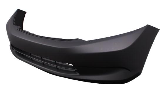 2012 Honda Civic Sedan Front Bumper , HO1000280. High-quality aftermarket part.