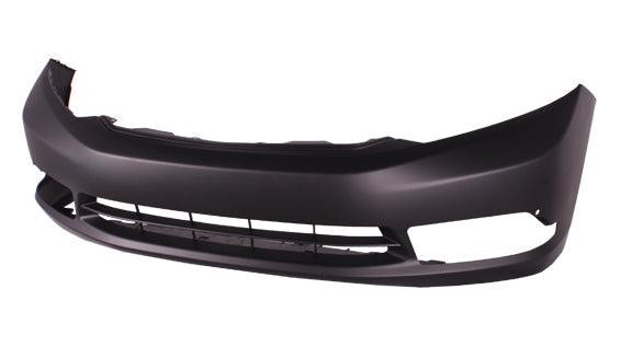 2012 Honda Civic Sedan Front Bumper Primed With Fog Lamp Hole Ex/Ex-L/Si , HO1000281. Made with quality materials.