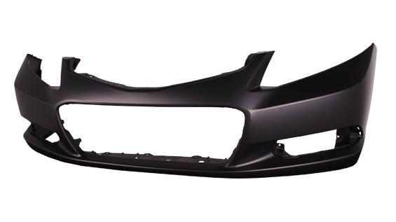 2012-2013 Honda Civic Coupe Front Bumper Primed , HO1000282. Angle view for visual reference.