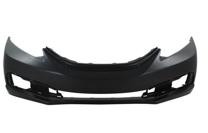 2013-2015 Honda Civic Hybrid Front Bumper Primed , HO1000290. Direct fit for easy installation.