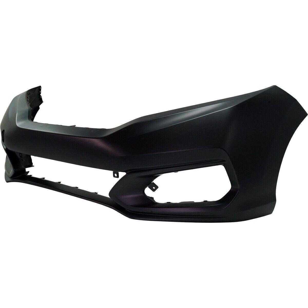 2018-2020 Honda FIT Front Bumper Primed , HO1000313. Side view of the replacement part.