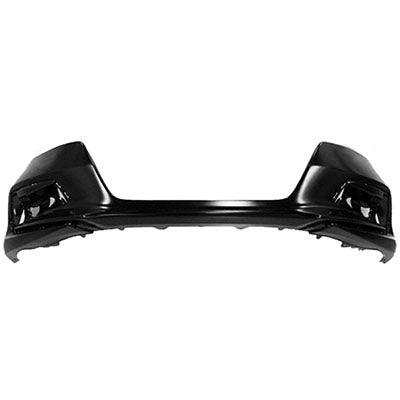 2018-2020 Honda Accord Hybrid Front Bumper Primed Without Sensor Ex/Ex-L/Lx/Sport , HO1000314. Installed view for reference.