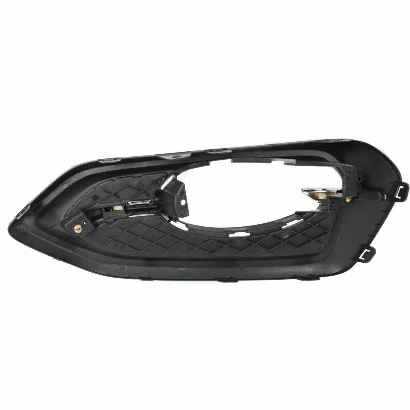 2014-2015 Honda Civic Coupe Fog Lamp Bezel Front Driver Side , HO1038121. Designed for OEM alignment.
