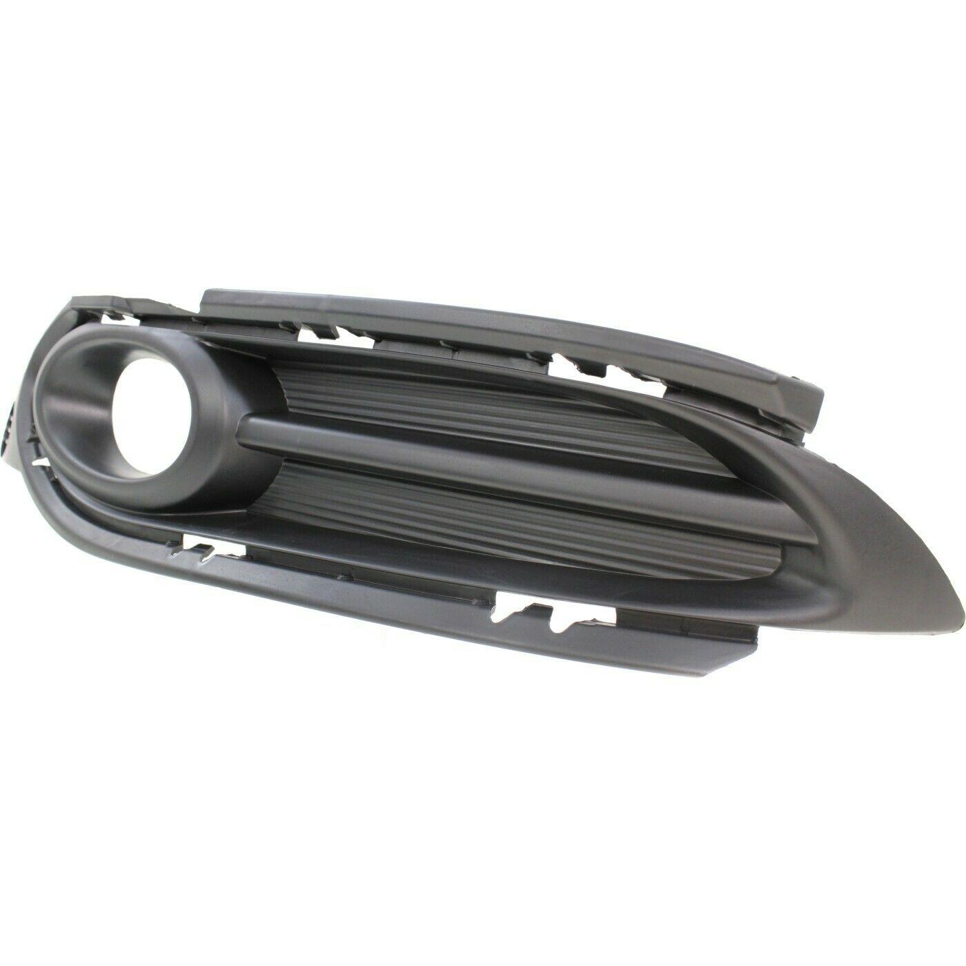 2016-2018 Honda HRV Fog Lamp Bezel Front Driver Side Textured Black , HO1038125. Angle view for visual reference.