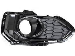 2018-2020 Honda FIT Fog Lamp Bezel Front Driver Side Textured Gloss Black , HO1038152. Replacement part ready for install.