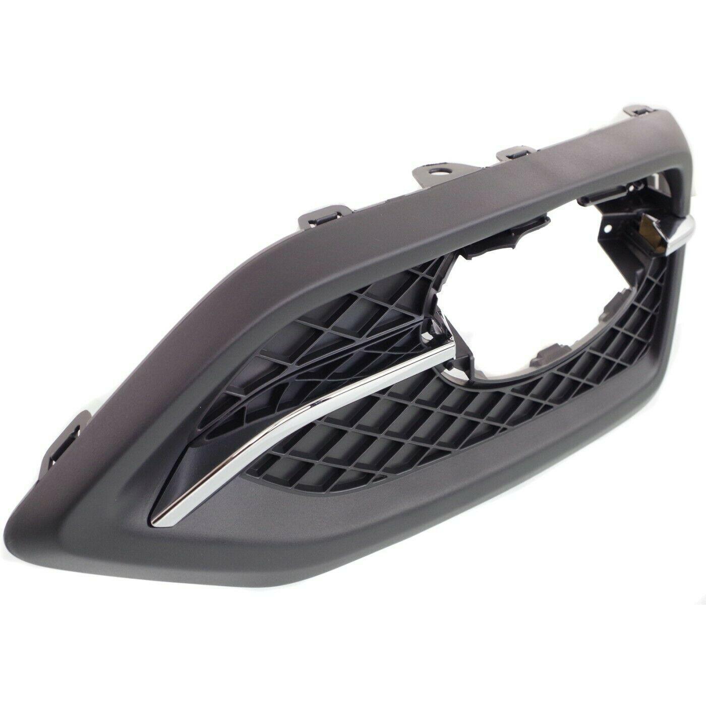 2014-2015 Honda Civic Coupe Fog Lamp Bezel Front Passenger Side , HO1039121. Exact fit for vehicle restoration.
