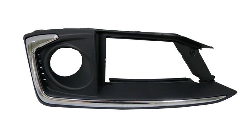 2019-2020 Honda Civic Coupe Fog Lamp Bezel Front Passenger Side Black Sport Model , HO1039147. Direct fit for easy installation.