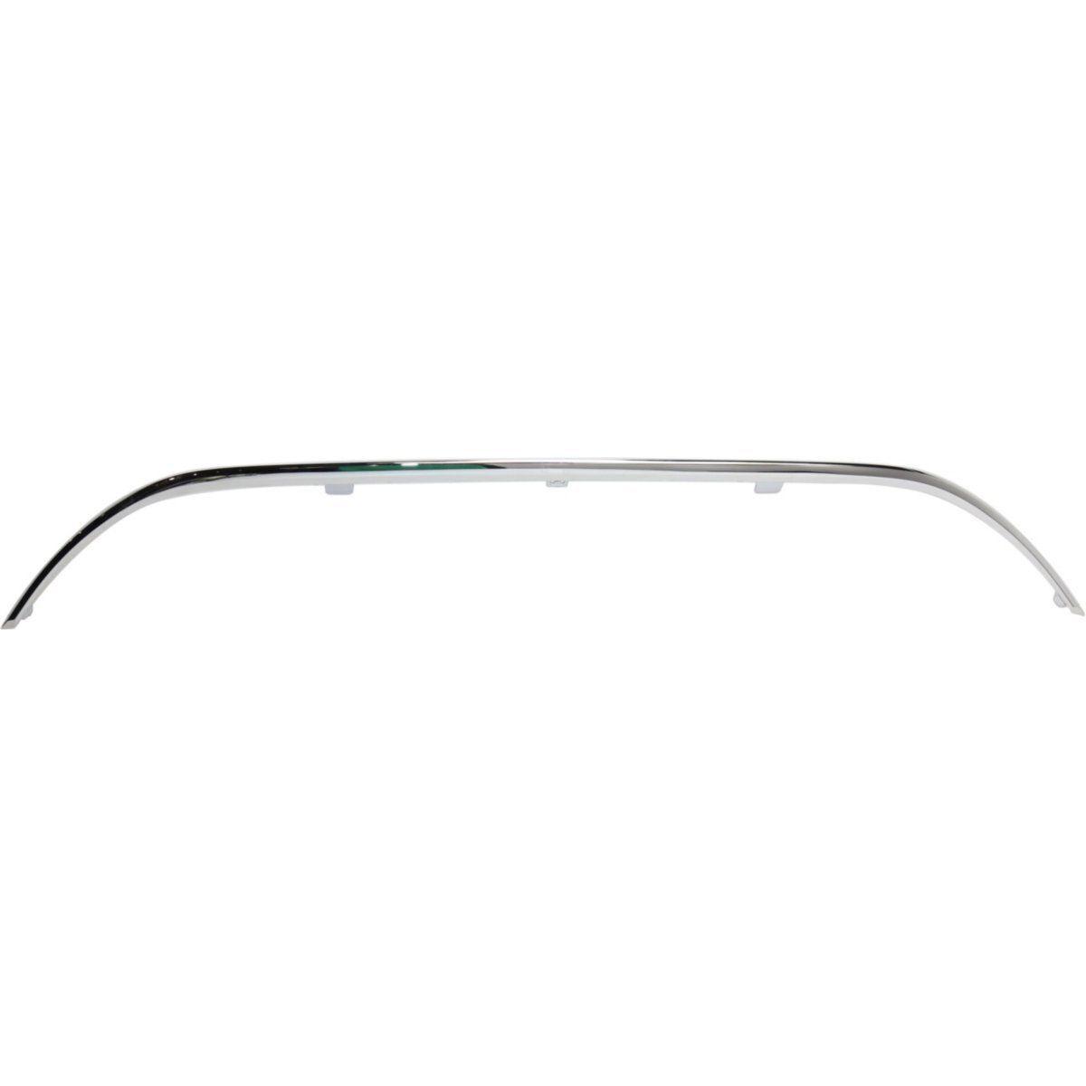 2010-2011 Honda CRV Grille Lower Lower Moulding Chrome , HO1044104. Angle view for visual reference.