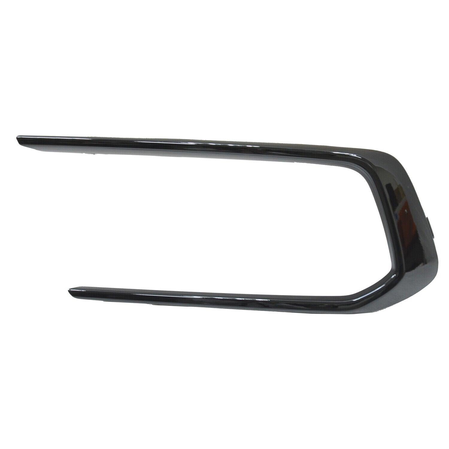 2019-2021 Honda Passport Fog Lamp Trim Front Driver Side Painted Bright Black , HO1046110. Made with quality materials.