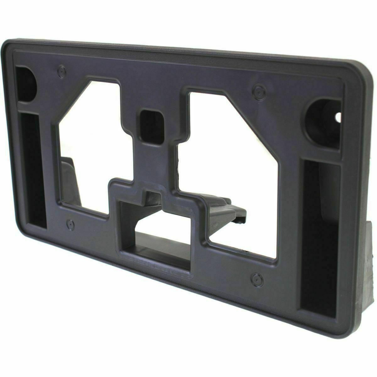 2013-2015 Honda Accord Sedan License Plate Bracket Front , HO1068113. Installed view for reference.