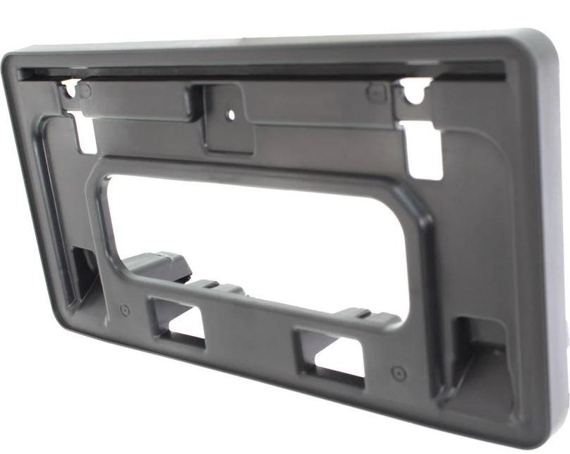 2013-2015 Honda Civic Hybrid License Plate Bracket Front , HO1068114. Side view of the replacement part.