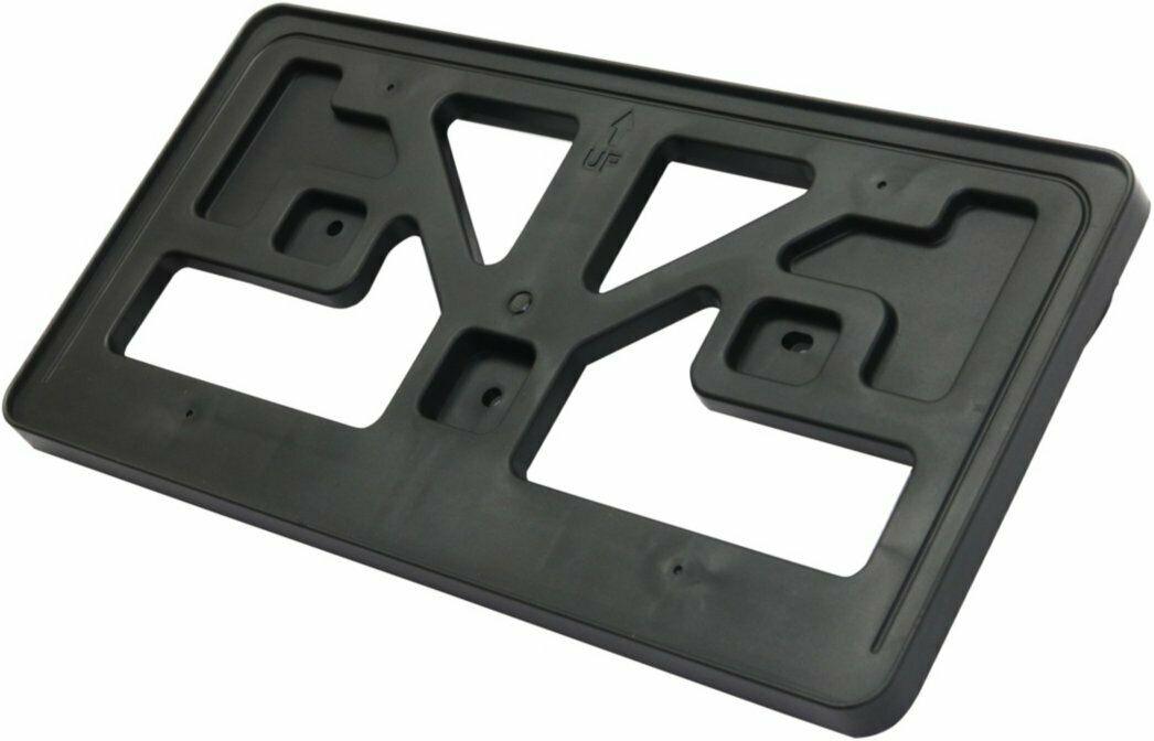 2017-2021 Honda Civic Hatchback License Plate Bracket Front , HO1068126. Installed view for reference.
