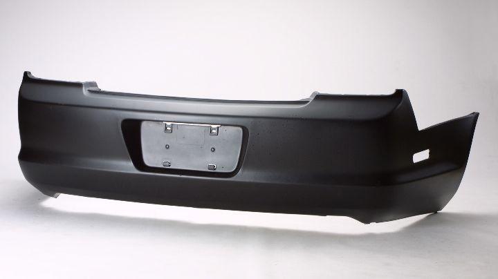 1998-2000 Honda Accord Coupe Rear Bumper Primed , HO1100185. Angle view for visual reference.