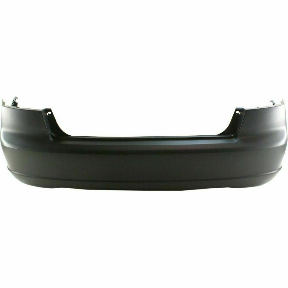 2001-2003 Honda Civic Sedan Rear Bumper Primed , HO1100200. Direct fit for easy installation.