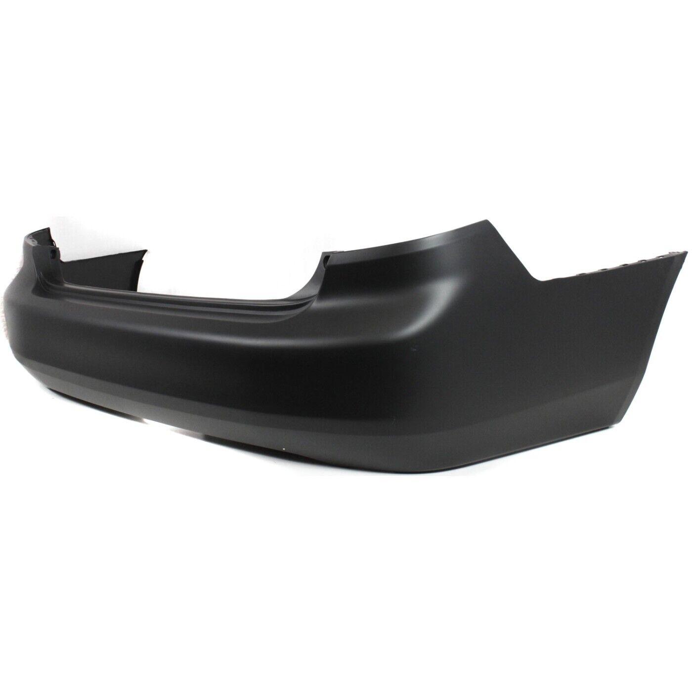 2003-2005 Honda Accord Sedan Rear Bumper Primed , HO1100208. Angle view for visual reference.