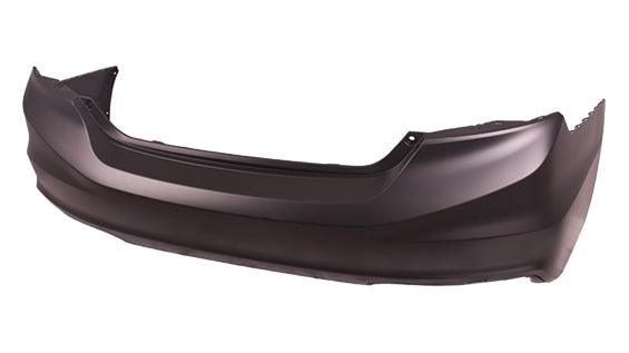 2013-2015 Honda Civic Sedan Rear Bumper Primed Si 2.4L , HO1100284. High-strength and long-lasting.