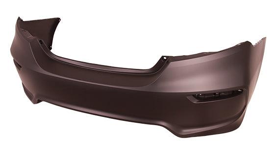2014-2015 Honda Civic Coupe Rear Bumper Primed , HO1100288. High-quality aftermarket part.
