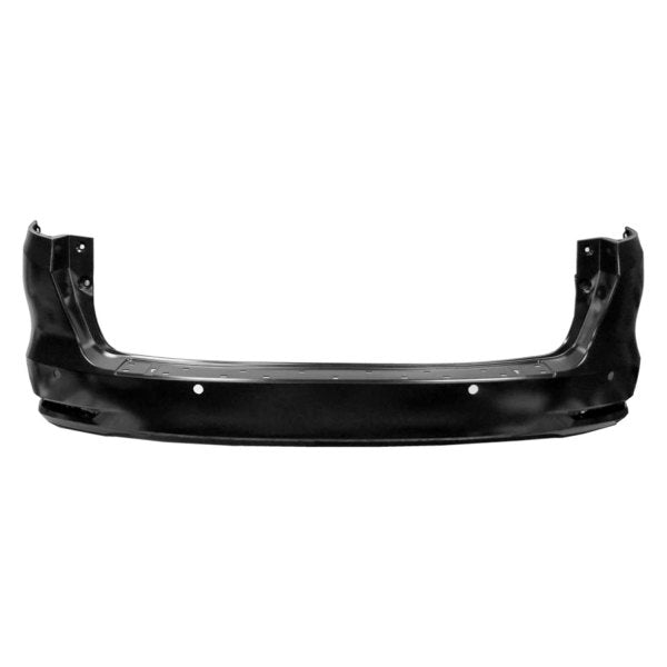 2021-2023 Honda Odyssey Rear Bumper Primed With Sensor Touring Models , HO1100321. Replacement part ready for install.