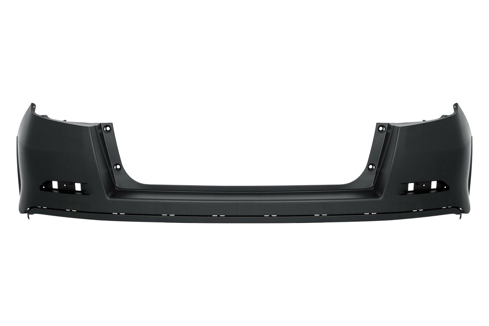 2013-2015 Honda Crosstour Rear Bumper Primed Without Sensor , HO1114102. Replacement part ready for install.