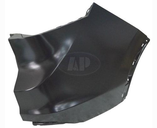 2012-2014 Honda CRV Bumper End Rear Passenger Side Primed , HO1117101. Installed view for reference.