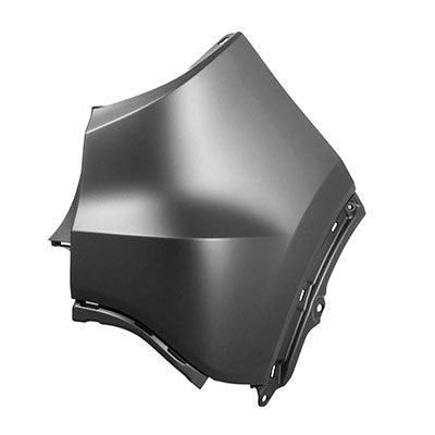 2016-2022 Honda HRV Bumper End Rear Passenger Side Primed , HO1117103. Side view of the replacement part.