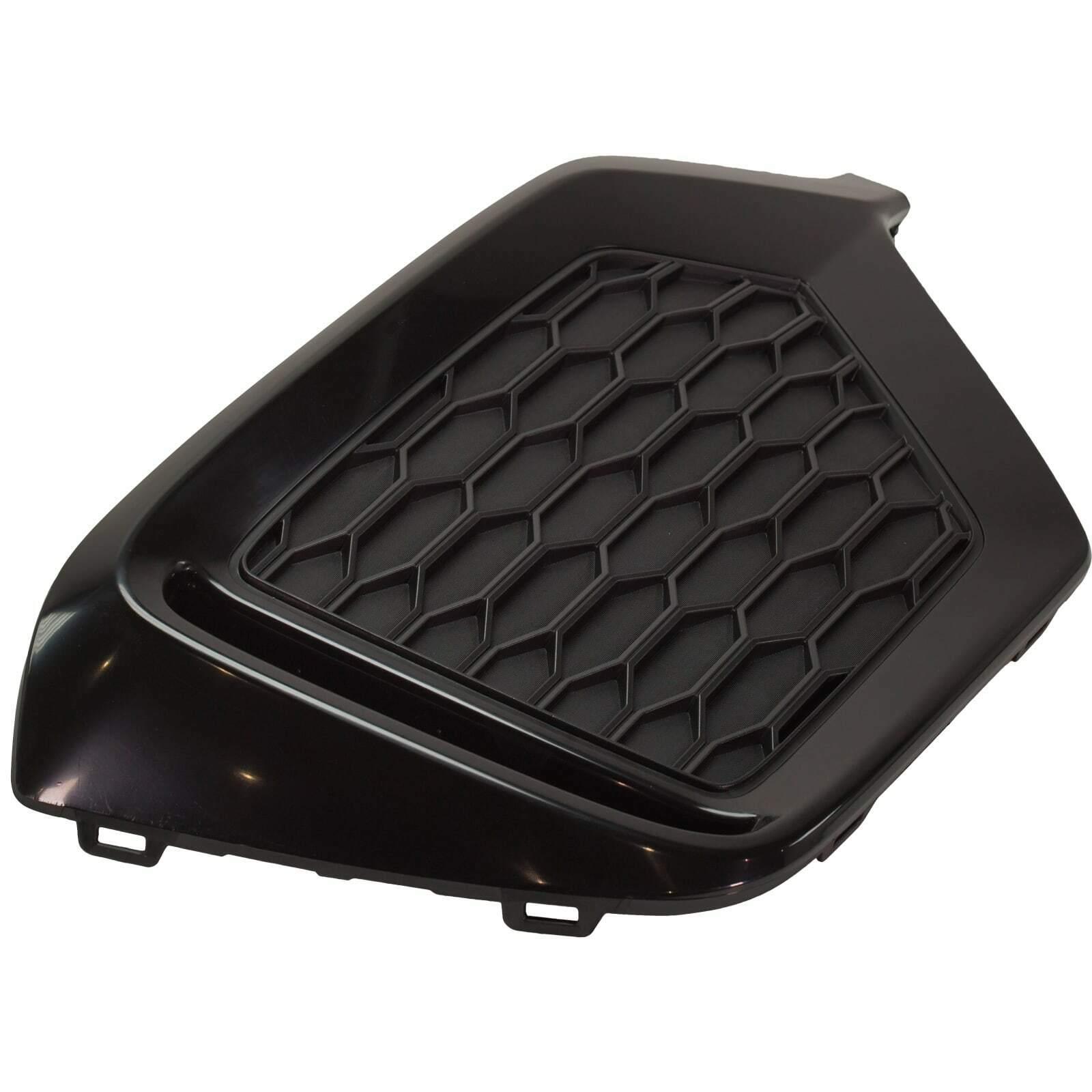 2017-2019 Honda Civic Hatchback Grille Rear Passenger Side Matte Black , HO1139102. Designed for OEM alignment.