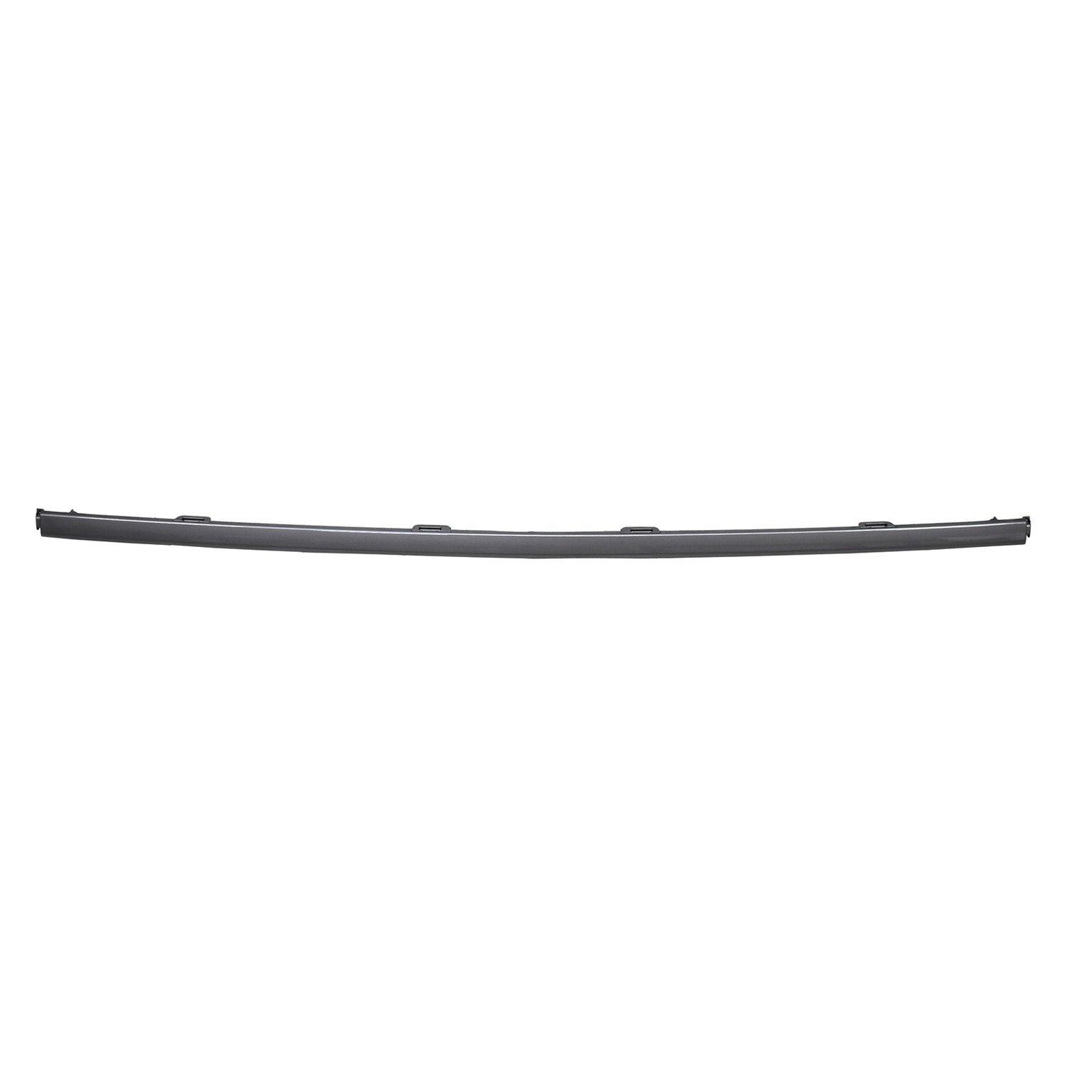 2020-2022 Honda CRV Bumper Moulding Rear Center , HO1144106. Side view of the replacement part.