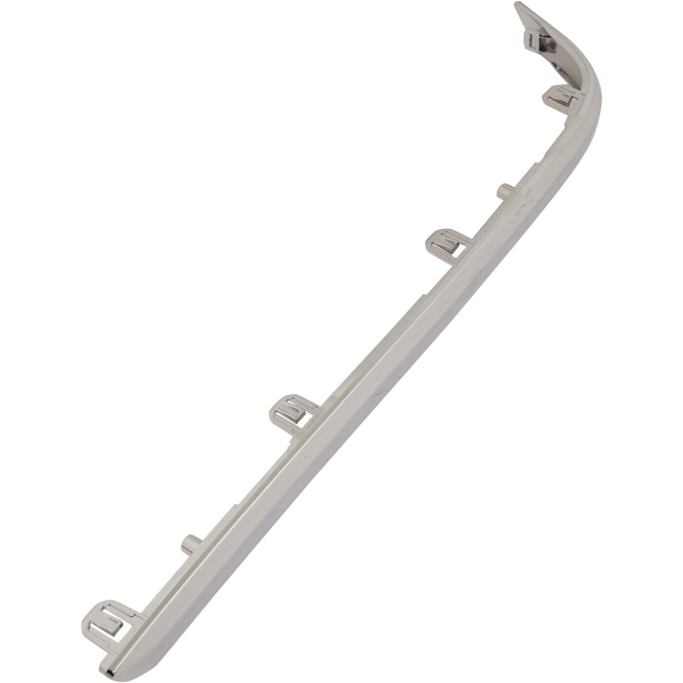 2017-2020 Honda Ridgeline Bumper Moulding Rear Driver Side Bright Chrome , HO1146106. Replacement part ready for install.